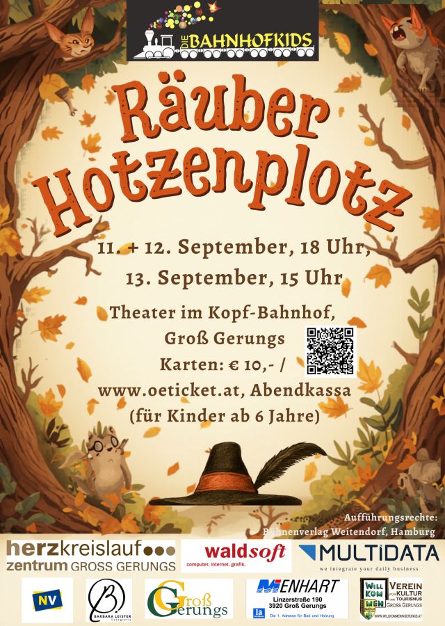 Räuber Hotzenplotz – Theater der Bahnhofkids 2026